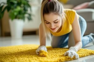 How to Remove Dog Urine Stains from Wool Rug