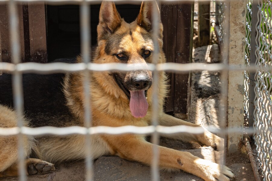 How to Get a Dog to Stop Barking in Cage