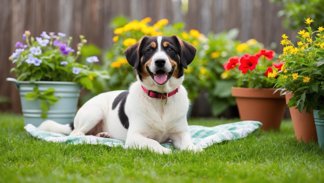 How to Keep Dogs Out of the Flower Bed