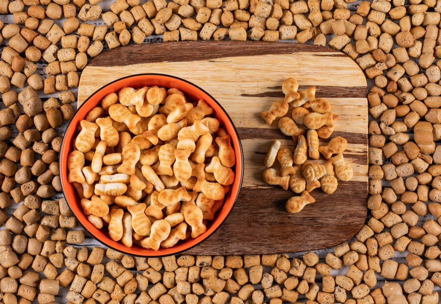 Dogs Eat Goldfish Crackers
